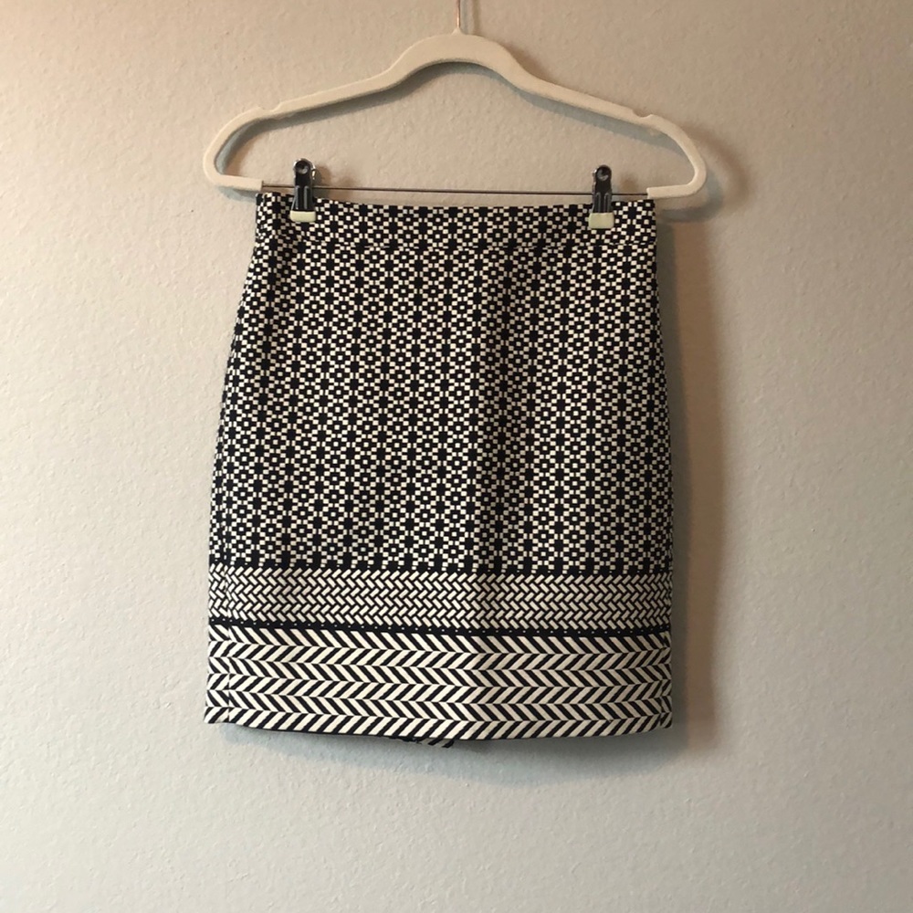 J. Crew Printed Pencil Skirt